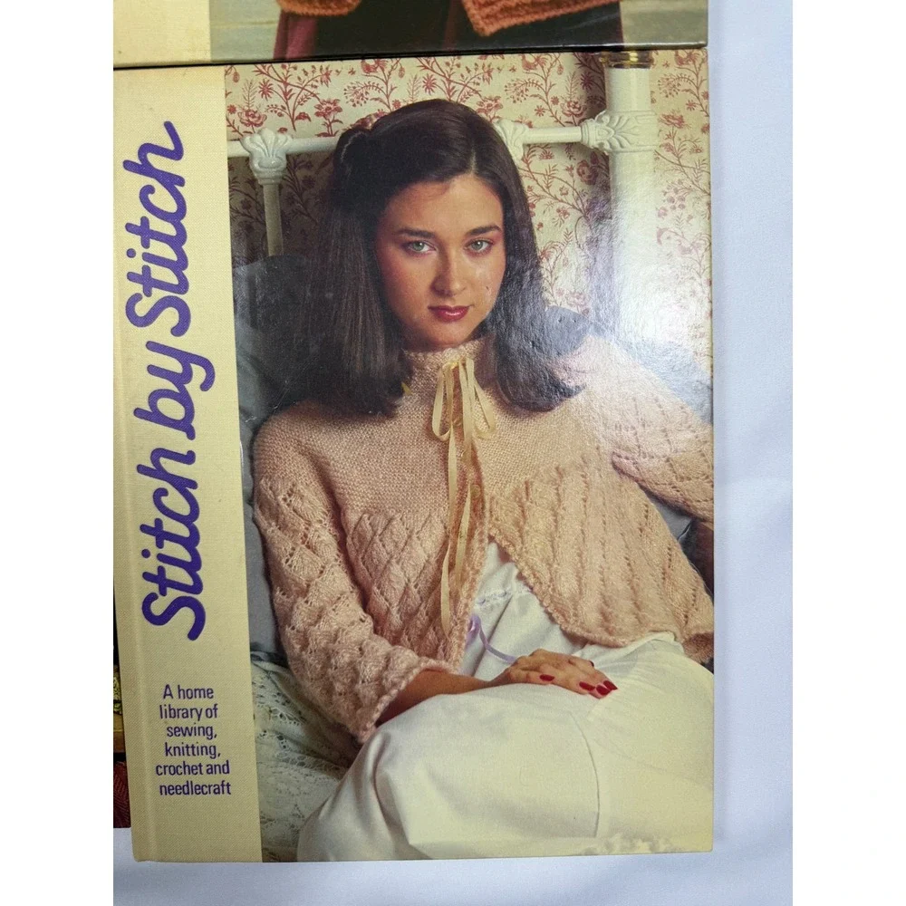 Stitch by Stitch Torstar Books Library Sewing Knitting Crochet Vol 1 3 4 5 1980s